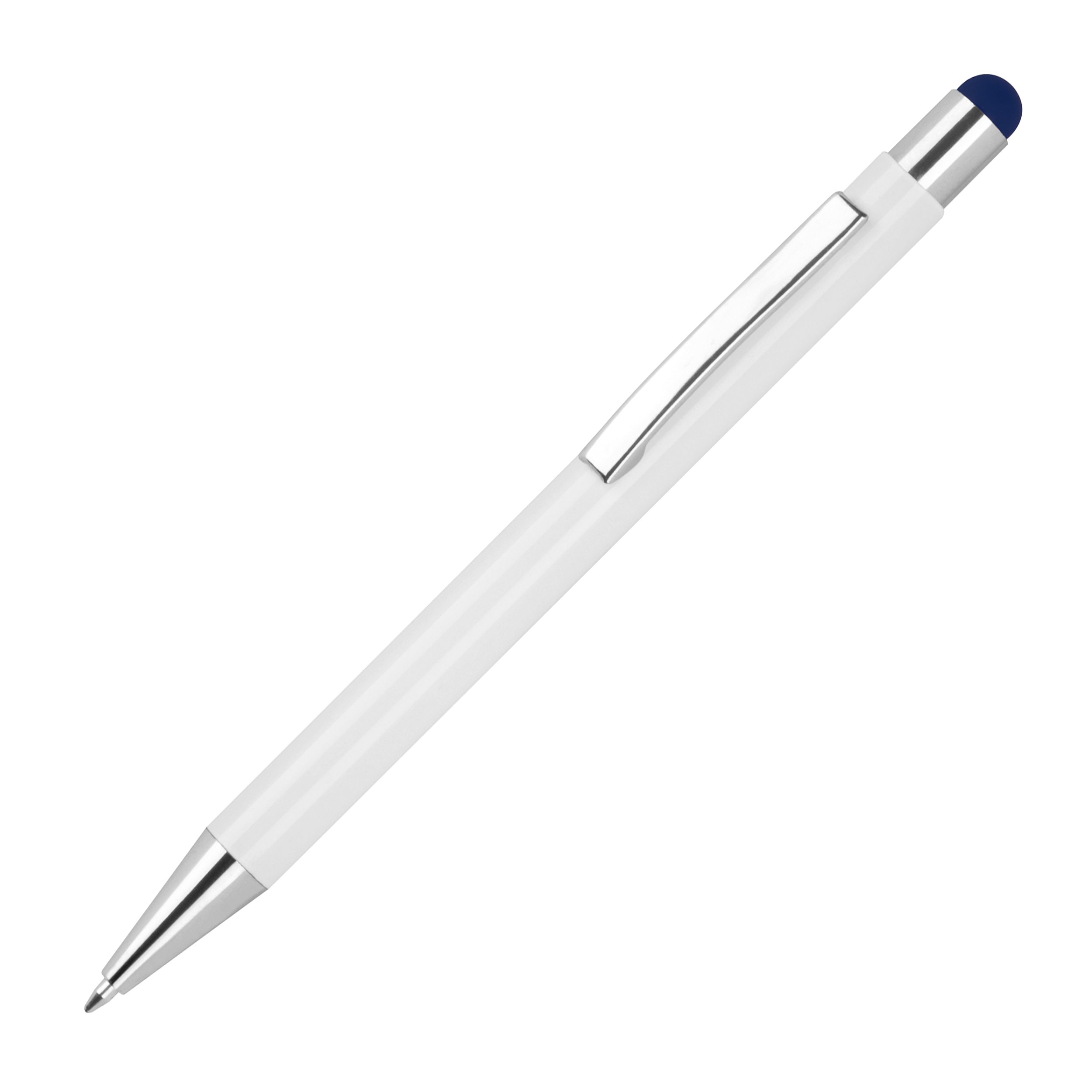 10er Pack Touchpen Kugelschreiber Aus Metall – Blaue Tinte, Mit Taschenclip, Für Tablet & Papier, Stilvolles Design