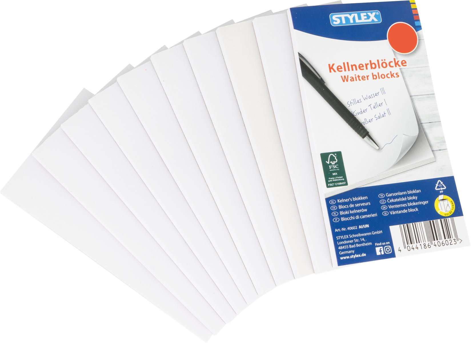 House Of Card And Paper Nachfüllpapierblock – 750 Weiße Blätter, Made In UK, Praktischer Vorrat
